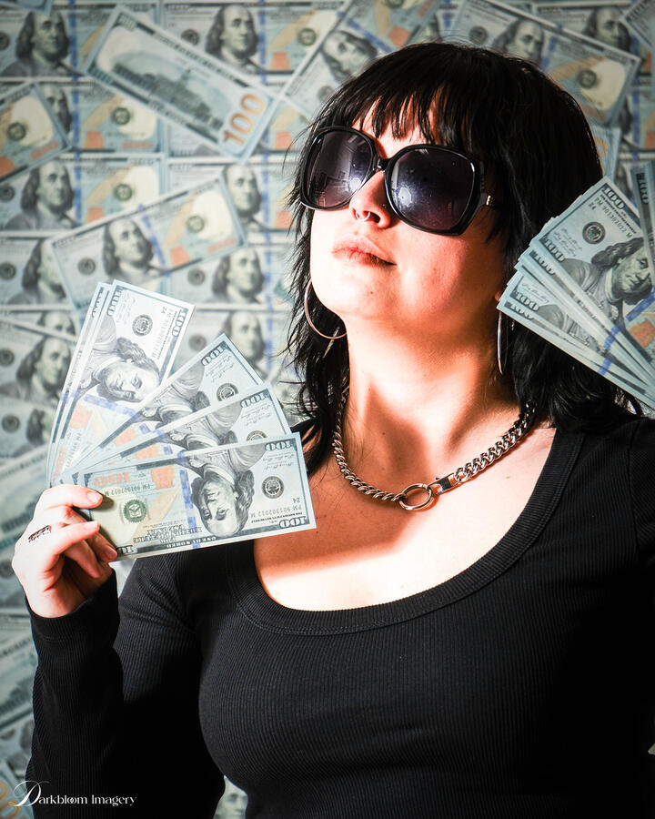 Prop Movie Money Wall Prop Movie Money Wall